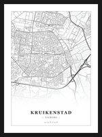 Steden poster Kruikenstad (Tilburg) - Klassiek