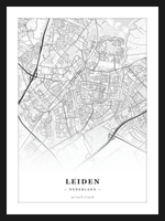 Steden poster Leiden - Klassiek