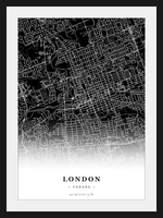 Steden poster London - Donker