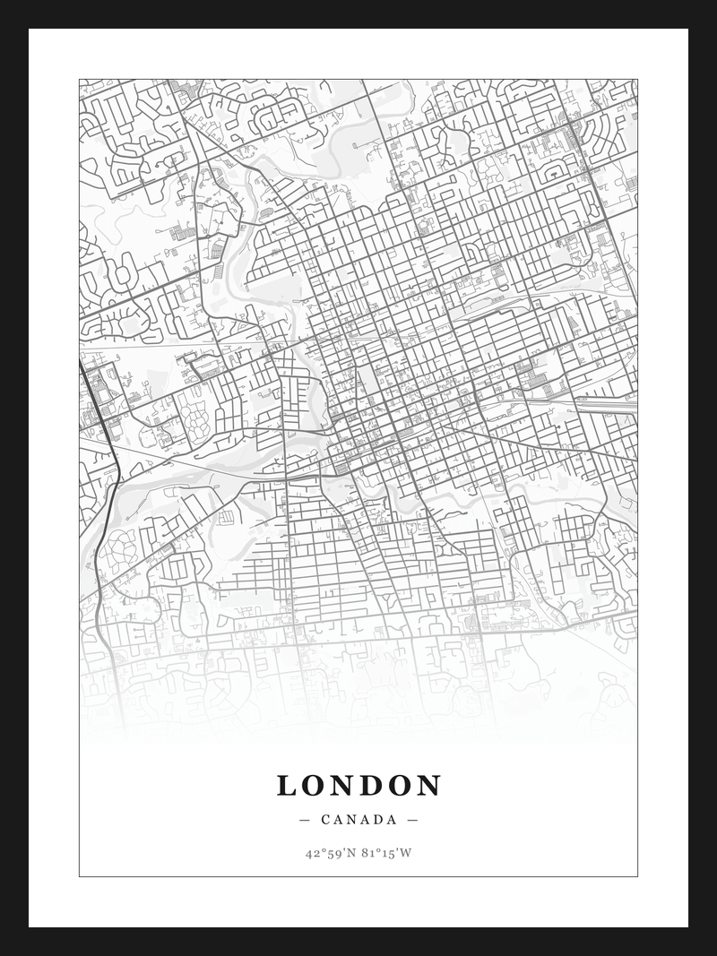 Steden poster London - Klassiek