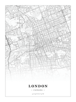 Steden poster London - Klassiek - Zonder lijst