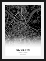 Steden poster Nijmegen - Donker