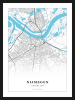 Steden poster Nijmegen - Water