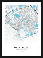 Steden poster Oeteldonk ('s-Hertogenbosch) - Water