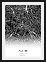 Steden poster Parijs - Donker