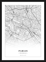 Steden poster Parijs - Klassiek