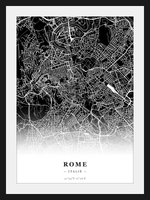 Steden poster Rome - Donker