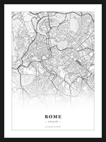 Steden poster Rome - Klassiek