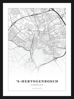Steden poster 's-Hertogenbosch