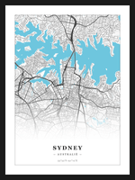 Steden poster Sydney - Water