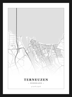Steden poster Terneuzen - Klassiek