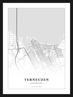 Steden poster Terneuzen