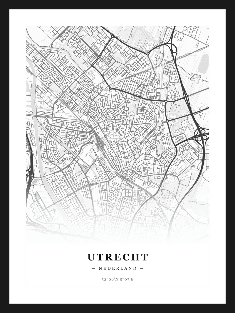Steden poster Utrecht