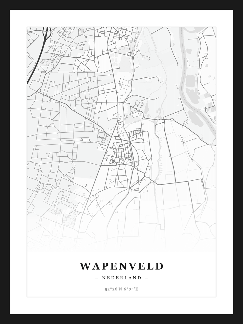 Steden poster Wapenveld