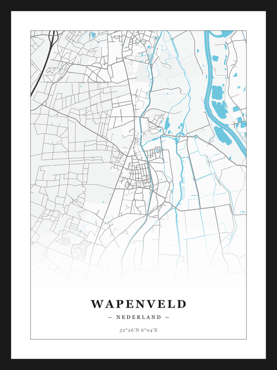 Steden poster Wapenveld