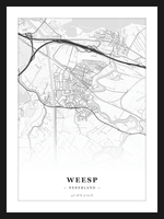 Steden poster Weesp - Klassiek