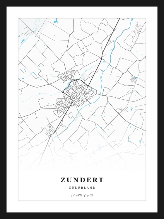 Steden poster Zundert