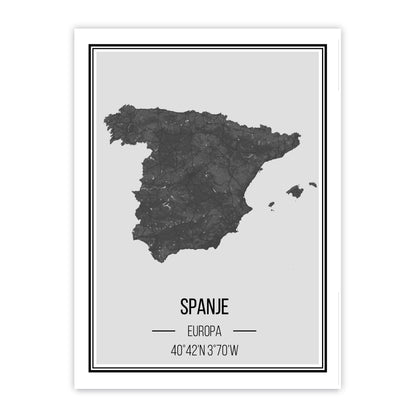 Landenprint Spanje